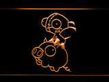 FREE Invader Zim Piggy LED Sign - Orange - TheLedHeroes