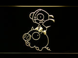 FREE Invader Zim Piggy LED Sign - Yellow - TheLedHeroes