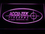 ACCU-TEK Firearms LED Neon Sign Electrical - Purple - TheLedHeroes