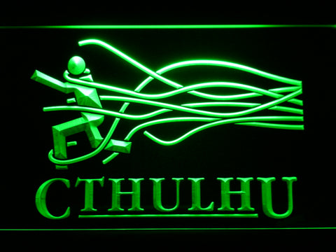 FREE Cthulhu LED Sign - Green - TheLedHeroes