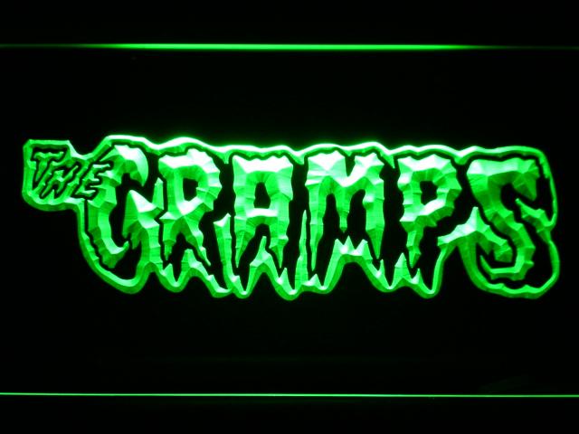 The Cramps LED Neon Sign USB - Green - TheLedHeroes