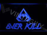 Overkill LED Neon Sign USB - Blue - TheLedHeroes