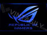 FREE Republic of Gamers LED Sign - Blue - TheLedHeroes