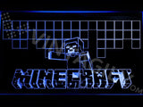 Minecraft LED Neon Sign Electrical - Blue - TheLedHeroes