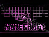 Minecraft LED Neon Sign Electrical - Purple - TheLedHeroes