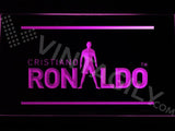 Cristiano Ronaldo 2 LED Neon Sign USB - Purple - TheLedHeroes