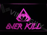 Overkill LED Neon Sign USB - Purple - TheLedHeroes