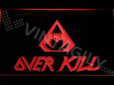 Overkill LED Neon Sign USB - Red - TheLedHeroes