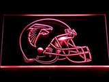 Atlanta Falcons Helmet LED Sign - Red - TheLedHeroes