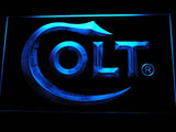 Colt Firearms LED Neon Sign USB - Blue - TheLedHeroes