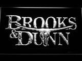 FREE Brooks & Dunn LED Sign - White - TheLedHeroes