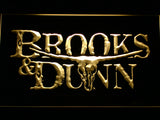 FREE Brooks & Dunn LED Sign - Yellow - TheLedHeroes