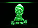 Achmed - Silence, I kill you LED Neon Sign USB - Green - TheLedHeroes