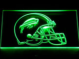 FREE Buffalo Bills Helmet LED Sign - Green - TheLedHeroes