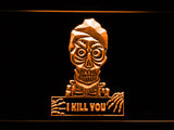 Achmed - Silence, I kill you LED Neon Sign Electrical - Orange - TheLedHeroes