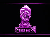 FREE Achmed - Silence, I kill you LED Sign - Purple - TheLedHeroes