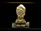 Achmed - Silence, I kill you LED Neon Sign Electrical - Yellow - TheLedHeroes