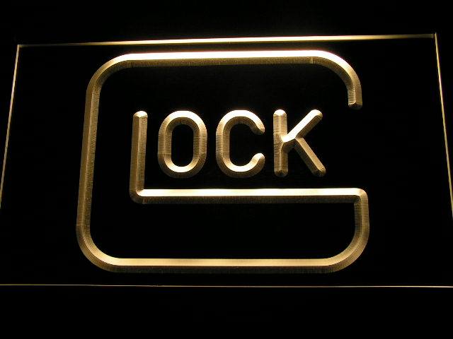 Lock Firearms LED Neon Sign Electrical - Yellow - TheLedHeroes