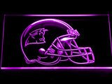 FREE Carolina Panthers Helmet LED Sign - Purple - TheLedHeroes