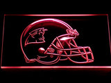 Carolina Panthers Helmet LED Sign - Red - TheLedHeroes