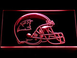 FREE Carolina Panthers Helmet LED Sign - Red - TheLedHeroes