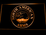 FREE North American Arms LED Sign - Orange - TheLedHeroes
