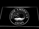 FREE North American Arms LED Sign - White - TheLedHeroes