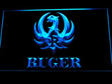 FREE Ruger Firearms LED Sign - Blue - TheLedHeroes