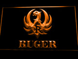 FREE Ruger Firearms LED Sign - Orange - TheLedHeroes