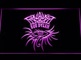Bob Dylan LED Neon Sign USB - Purple - TheLedHeroes