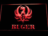 Ruger Firearms LED Neon Sign USB - Red - TheLedHeroes