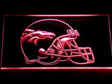 Denver Broncos Helmet LED Sign - Red - TheLedHeroes