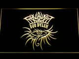 Bob Dylan LED Neon Sign USB - Yellow - TheLedHeroes