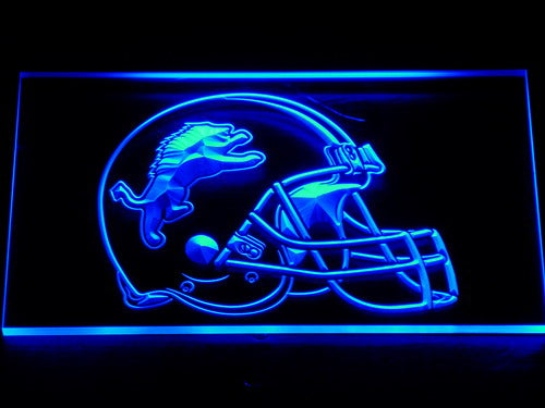 Detroit Lions LED Sign - Blue - TheLedHeroes