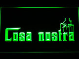 Cosa Nostra LED Neon Sign USB - Green - TheLedHeroes