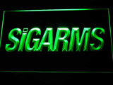 Sigarms Firearms LED Neon Sign Electrical - Green - TheLedHeroes