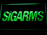 FREE Sigarms Firearms LED Sign - Green - TheLedHeroes