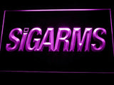Sigarms Firearms LED Neon Sign Electrical - Purple - TheLedHeroes