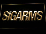 Sigarms Firearms LED Neon Sign Electrical - Yellow - TheLedHeroes