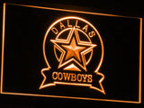 Dallas Cowboys (3) LED Neon Sign Electrical - Orange - TheLedHeroes