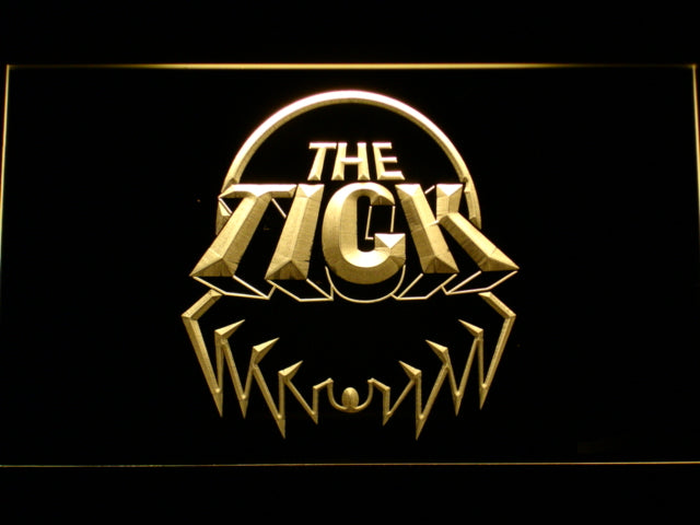 FREE The Tick LED Sign - Yellow - TheLedHeroes