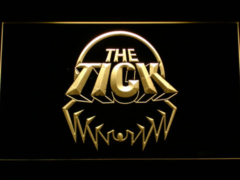 FREE The Tick LED Sign - Yellow - TheLedHeroes