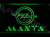 Opel Manta LED Neon Sign USB - Green - TheLedHeroes