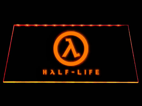 Half Life LED Sign - Orange - TheLedHeroes