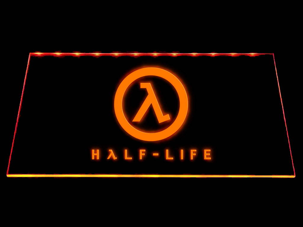 FREE Half-Life LED Sign - Orange - TheLedHeroes