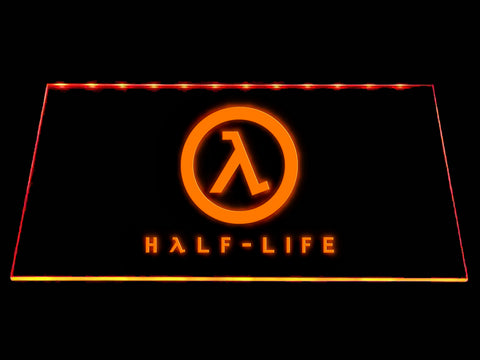 FREE Half-Life LED Sign - Orange - TheLedHeroes