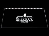Sherlock Holmes LED Neon Sign Electrical - White - TheLedHeroes