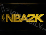 NBA 2K LED Sign - Yellow - TheLedHeroes