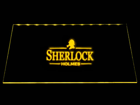FREE Sherlock Holmes LED Sign - Yellow - TheLedHeroes