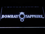 Bombay Sapphire Gin LED Neon Sign USB - White - TheLedHeroes
